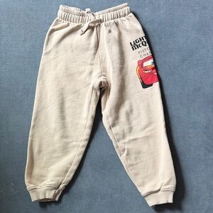 Zara Kids Disney Cars Themed Sweatpants